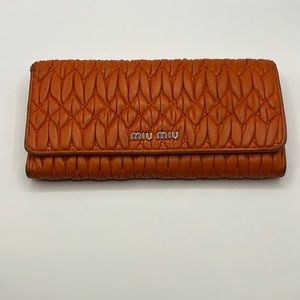 Miu Miu Leather Wallet